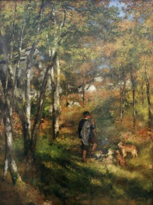Auguste Renoir "Der Maler Jules Le Coeur" 80 x 106 cm