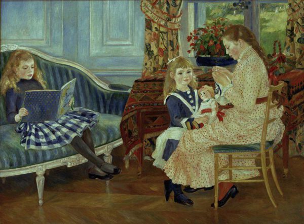 Auguste Renoir "Nachmittag der Kinder" 173 x 127 cm