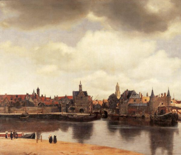 Jan Vermeer "Ansicht von Delft" 118 x 99 cm