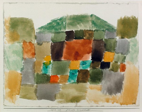 Paul Klee "Dünenlandschaft" 32 x 24 cm