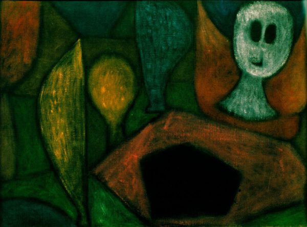 Paul Klee "Ohne Titel (Der Todesengel)" 66 x 51 cm