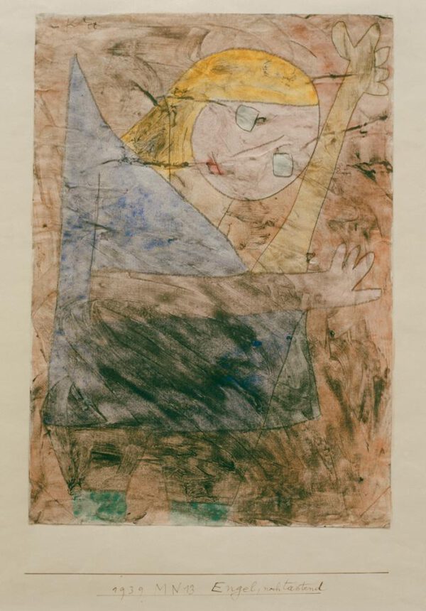 Paul Klee "Engel, noch tastend" 21 x 29 cm