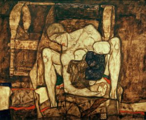 Egon Schiele "Blinde Mutter" 120 x 99 cm