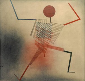 Paul Klee "Der Springer" 53 x 51 cm