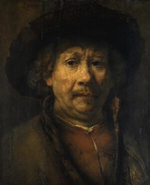 Rembrandt “Das kleine Rembrandt Selbstbildnis“ 40.6 x 48.8 cm