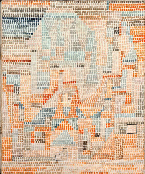 Paul Klee "Ruinen von Git" 24 x 29 cm