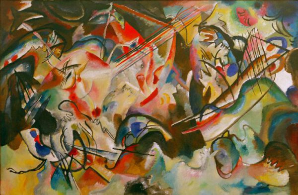 Wassily Kandinsky "Komposition" 300 x 195 cm