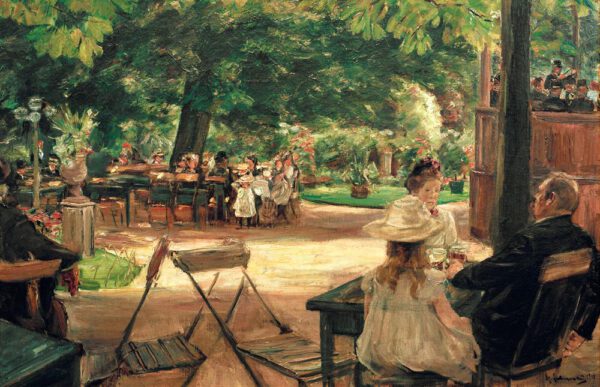 Max Liebermann "Restaurationsgarten" 76 x 51 cm