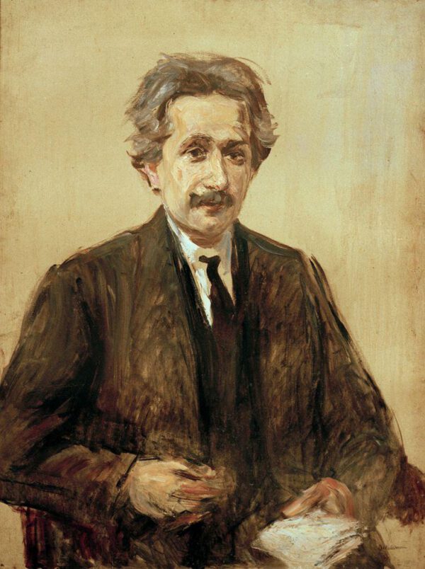 Max Liebermann "Bildnis Prof. Albert Einstein" 75 x 100 cm
