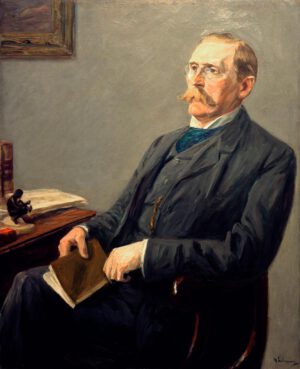 Max Liebermann "Porträt" 92 x 114 cm