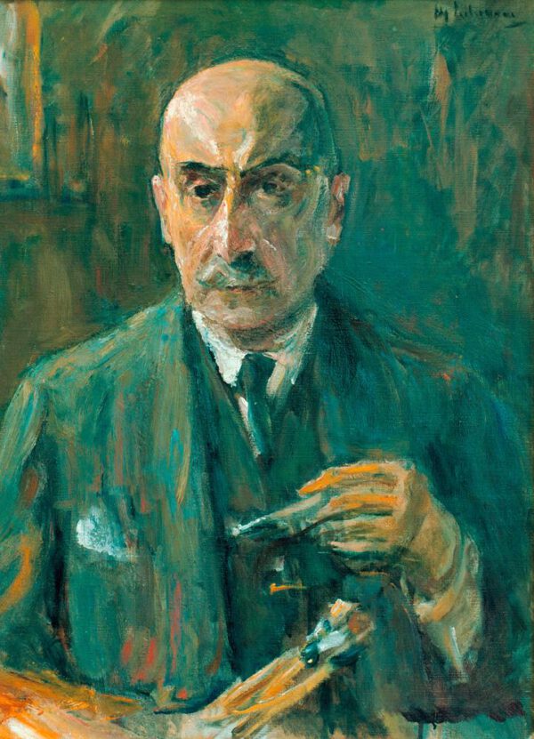 Max Liebermann "Selbstbildnis" 55 x 76 cm