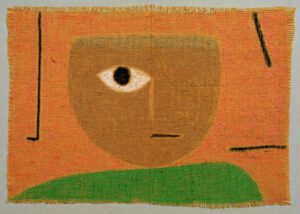 Paul Klee "Das Auge" 65 x 46 cm