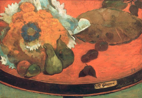 Paul Gauguin "Stilleben Fete Gloanec"  53 x 38 cm