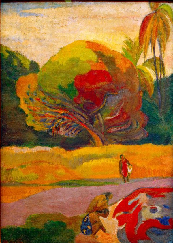 Paul Gauguin "Frauen am Fluß"  31 x 43 cm