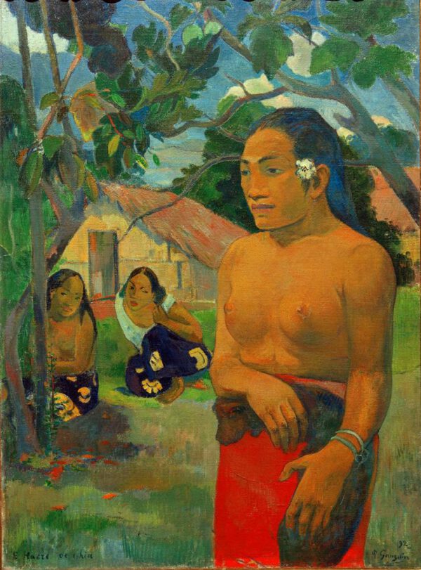 Paul Gauguin "Wohin gehst du"  69 x 96 cm