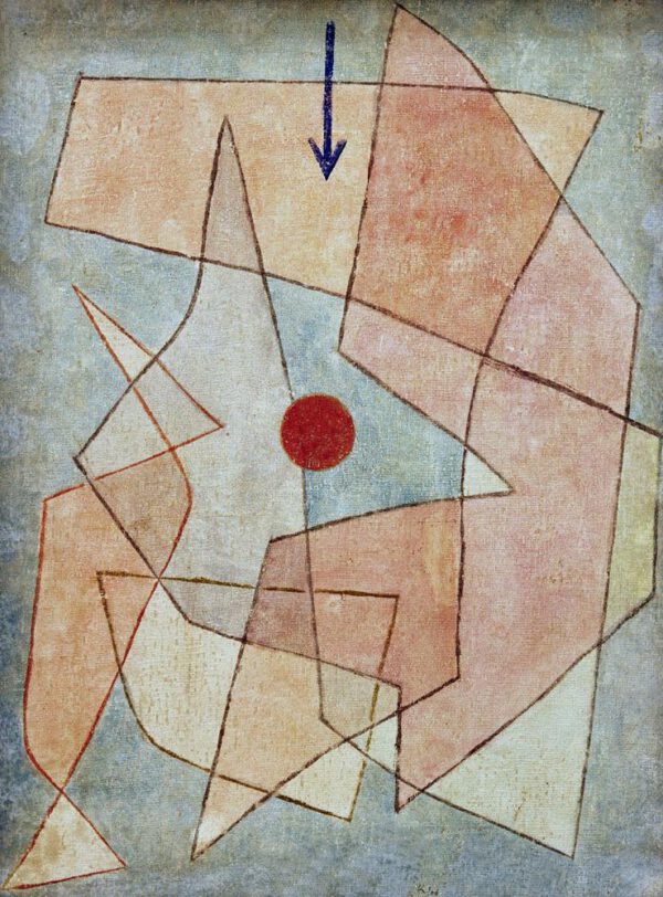 Paul Klee "Tragodia" 44 x 58 cm