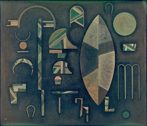 Wassily Kandinsky "Graue Reihe" 69 x 60 cm