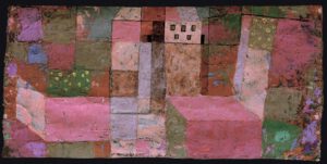 Paul Klee "Gartenhaus" 42 x 21 cm