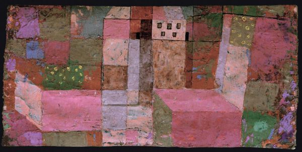 Paul Klee "Gartenhaus" 42 x 21 cm