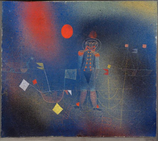 Paul Klee "Abenteurer zur See" 32 x 35 cm