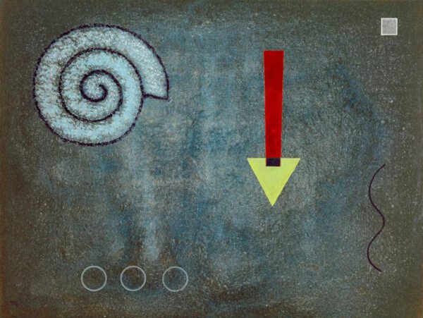 Wassily Kandinsky "Grüne Spitze" 42 x 31 cm