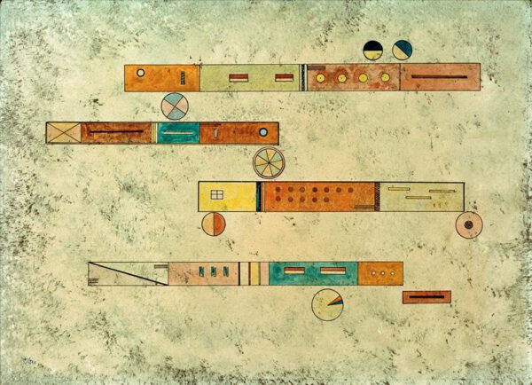 Wassily Kandinsky "Nacheinander" 57 x 42 cm