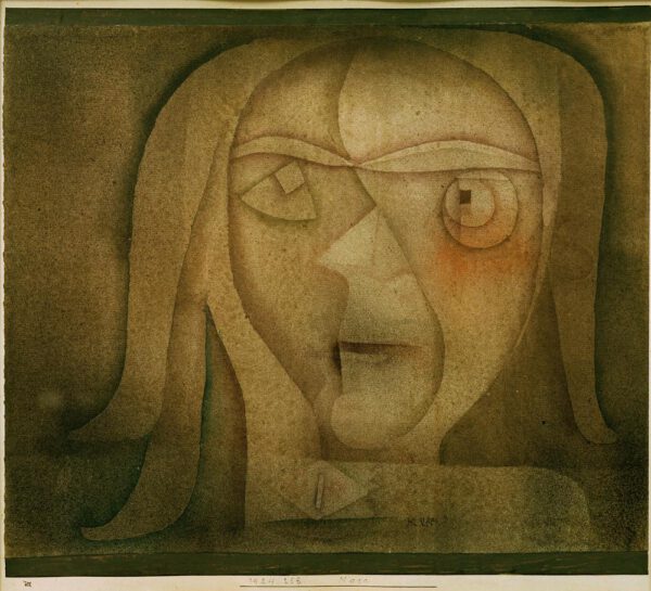 Paul Klee "Narr" 36 x 31 cm