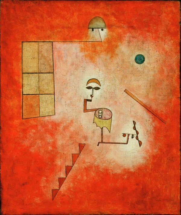 Paul Klee "Zauberkünstler" 41 x 49 cm