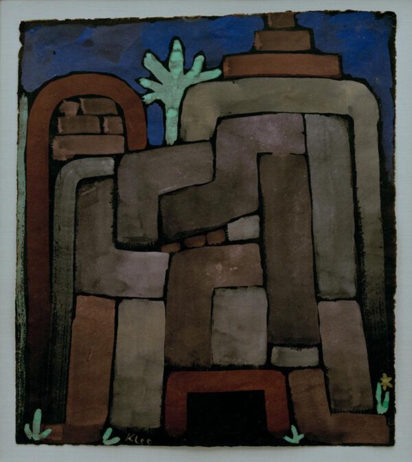 Paul Klee "Ilfenburg" 26 x 30 cm