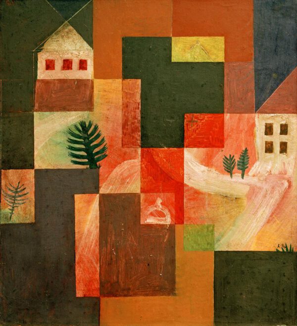 Paul Klee "Choral und Landschaft" 31 x 35 cm