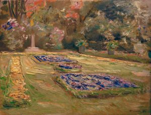 Max Liebermann "Wannseegarten" 48 x 37 cm