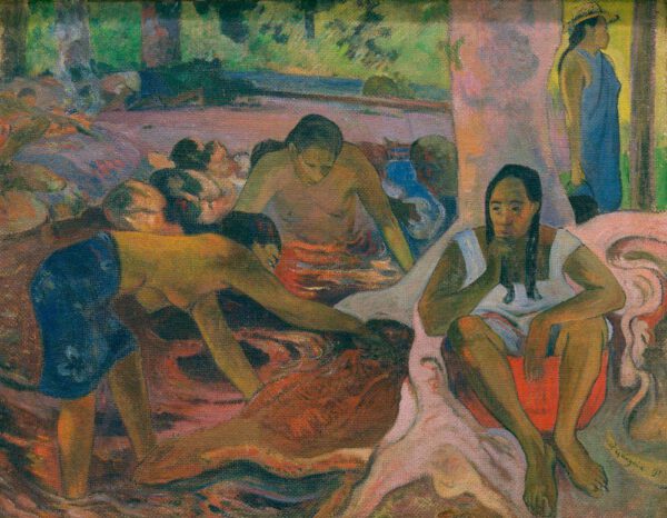 Paul Gauguin "Tahitianische Fischerinnen"  90 x 71 cm