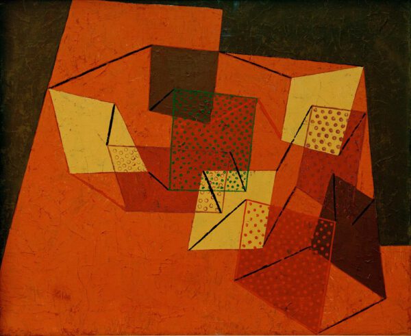 Paul Klee "Verspannte Flächen" 60 x 50 cm