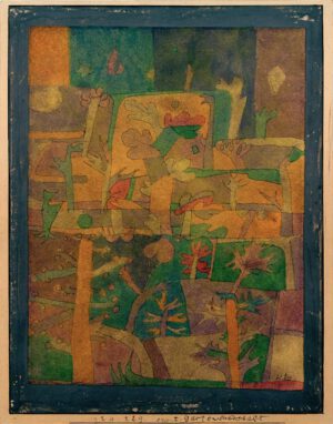 Paul Klee "Orientalische Gartenlandschaft" 17 x 22 cm