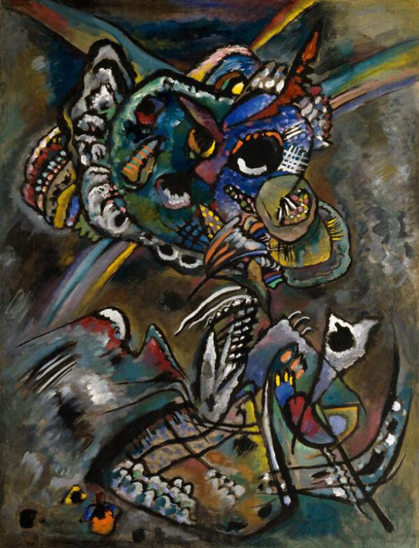 Wassily Kandinsky "Dämmerung" 69 x 91 cm