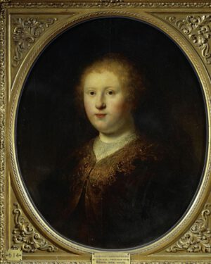 Rembrandt “Bildnis einer jungen Frau“ 50 x 60 cm