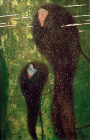 Gustav Klimt "Nixen (Silberfische)" 52 x 82 cm