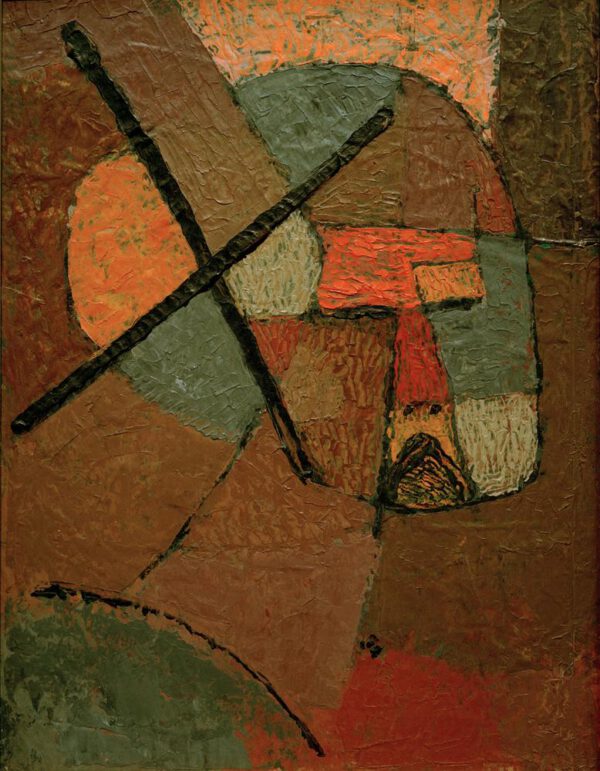 Paul Klee "Von der Liste gestrichen" 24 x 32 cm