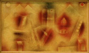 Paul Klee "Stilleben mit Fragmenten" 72 x 41 cm