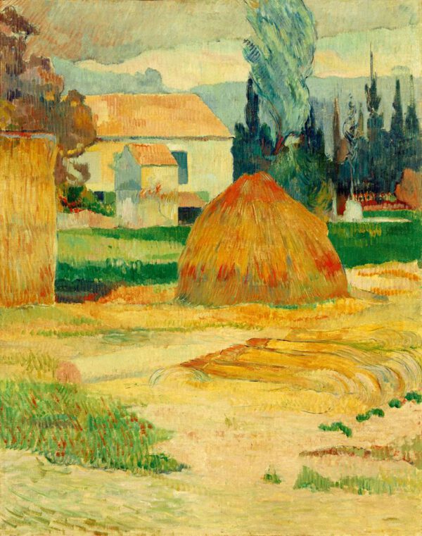 Paul Gauguin "Bauernhaus in Arles" 72 x 91 cm