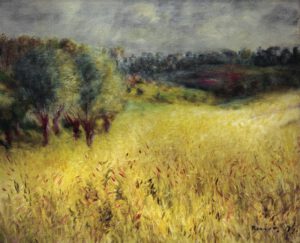 Auguste Renoir "Das Kornfeld" 61 x 50 cm