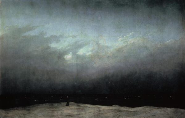 Caspar David Friedrich "Der Mönch am Meer"  171 x 110 cm