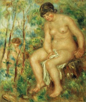 Auguste Renoir "Die Badende" 54 x 65 cm