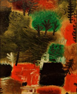 Paul Klee "Kleine Landschaft" 16 x 21 cm