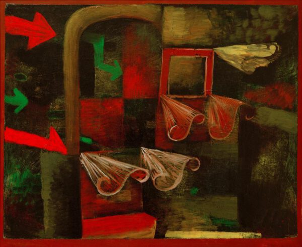 Paul Klee "Feuerwind" 46 x 38 cm