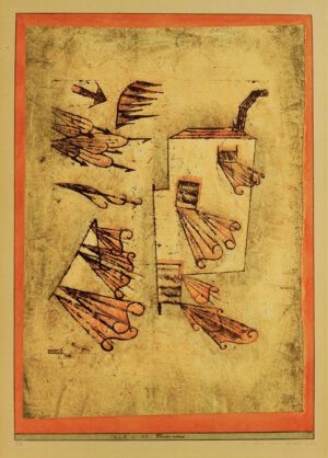 Paul Klee "Feuerwind" 30 x 43 cm