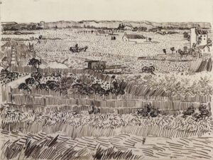 Vincent van Gogh “Die Ernte”, 24 x 32 cm