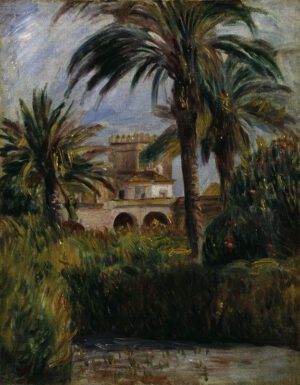 Auguste Renoir "Botanischer Garten in Algier" 33 x 41 cm
