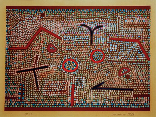 Paul Klee "Mosaik aus Prhun" 46 x 34 cm