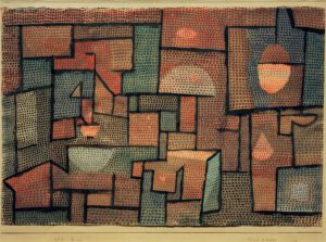 Paul Klee "Nordzimmer" 55 x 37 cm